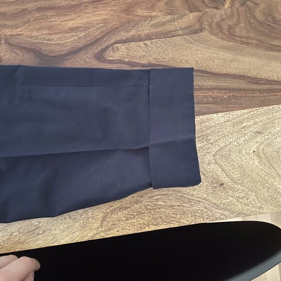 Made-to-Measure Sartorial Navy Chino Pants - Picture 2 of 5